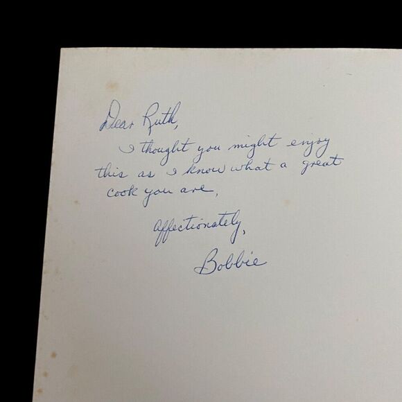 Vtg Cookbook Trinity Lutheran Church Reading PA 1974 Spiral Gourmet Delights - Picture 2 of 6